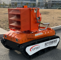 防爆消防高倍數(shù)泡沫滅火偵察機器人【重型超級動力】 (第12代，360°升降云臺探測裝置+語音控制）