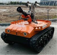 防爆消防滅火偵察機(jī)器人【重型超級(jí)動(dòng)力】 (第10代，360°固定云臺(tái)+語(yǔ)音控制）