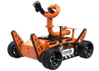 全地形消防滅火機(jī)器人【輪式履帶擺臂】 (第1代，升降云臺(tái)及氣體二合一探測裝置+語音控制