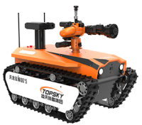 防爆消防滅火偵察機(jī)器人（D6中型，全功能款，雙向語(yǔ)音對(duì)講+語(yǔ)音控制+漏電探測(cè)+火焰識(shí)別+自主跟隨+半自住行走）